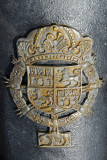Spanish coat-of-arms on the cannon