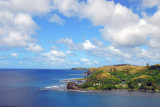 Umatac Bay and the southwest coast of Guam from Fort Soledad