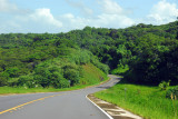 The main road on the east coast of Babeldaob between Koror and the new capitol at Melekok