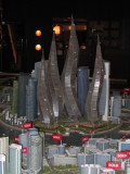 Model of The Lagoons, Dubai