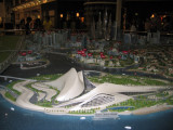 Model of the Dubai Opera House