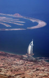 Burj al Arab & Palm Jumeirah aerial