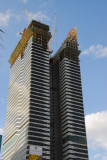 Acico Twin Towers (Nikko Hotel) under construction