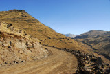 Main park road, Simien Mountains National Park