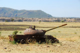 Another disabled T-55 tank from 1991