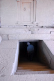 Stairway descending ito the Tomb of the False Door, Axum