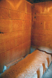 The tomb of the false door was pillaged during antiquity