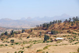 Rugged mountains northeast of Axum