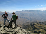 Me and Keith with the Ras Dashen Escarpment