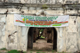 Ruins across from the Paoay Church