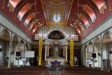 Interior of the Church of the Immaculate Conception, Culion