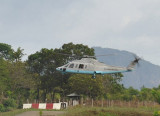 Philippine Air Force Sikorski S76 helicopter, El Nido