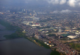 Power plant on the shore of Laguna de Bay, Sucat, Muntinlupa City, Philippines (N144.448/E121.052)