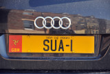 Isle of Man license plate