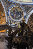 Mosaic of St. Matthew the Evangelist above the Baldaquin