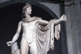 Marble copy of a bronze original by Leochares, 350-325 BC