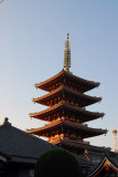 5-story pagoda of Sensō-ji Temple, Asakusa