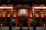 Entrance to the main hall, Sensō-ji Kannon Temple, Asakusa