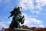Kusunoki Masashi statue, Tokyo