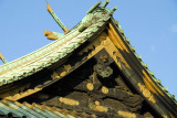 Roof detail from the main Tōshō-gū Shrine, Ueno Park