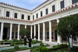 Courtyard of the Getty Villa