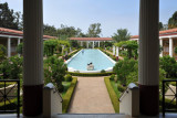 Reflecting Pool and outer peristyle court, Getty Villa