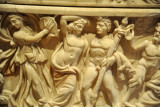 Detail of the Bacchus Sarcophagus, 210-220 AD