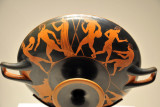 Kylix (wine cup) with Pentathletes, Athens 515-510 BC