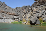 Lake at Wadi Dham