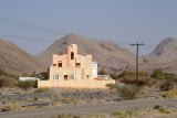 Villa on the edge of Al Hamra along the road to Bahla