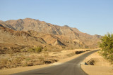 Newly paved section of Oman Route 9
