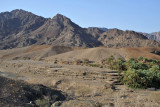 Terraced fields awaiting planting, Mijzi