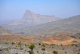 Jabal Misht from Jabal Shams