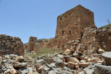 Exploring the ruins of the old village of Ghul
