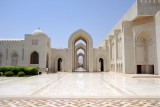 Central axis of the Sultan Qaboos Grand Mosque