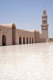 Southern great courtyard with the southwestern minaret