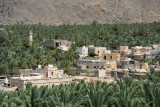 Village in the oasis around Nakhl Fort