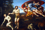 The Rebuke of Adam and Eve, Domenichino, 1626