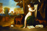 Circe and Her Lovers in a Landscape, Dosso Dossi, ca 1525