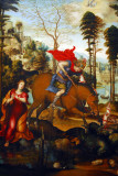 St. George and the Dragon by Sodoma, ca 1518