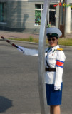 You can get an occasional smile out of a Traffic Lady