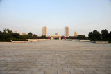 Vast square of the Monument to Victorious Fatherland Liberation War