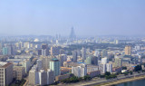 West bank of the Taedong River, central Pyongyang