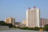 Apartment block near Juche Tower, Songyo Kangan Street, Pyongyang