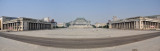 Panoramic view of the 75,000 sq m Kim Il Sung Square