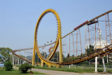 I was a bit surprised to see a looping roller coaster in Pyongyang