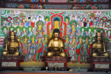 Buddhas, Ryongsan Hall, Pohyon Temple