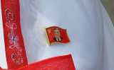 Every North Korean wears a Kim Il Sung badge