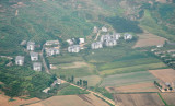 Housing and agriculture near Pyongyang Airport