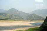 As we get farther north of Pyongyang, the landscape gets more mountainous